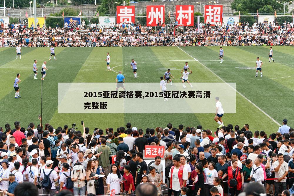 2015亚冠资格赛,2015亚冠决赛高清完整版