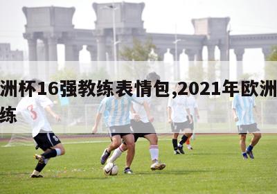 欧洲杯16强教练表情包,2021年欧洲杯教练