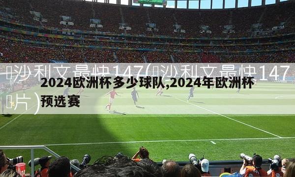 2024欧洲杯多少球队,2024年欧洲杯预选赛